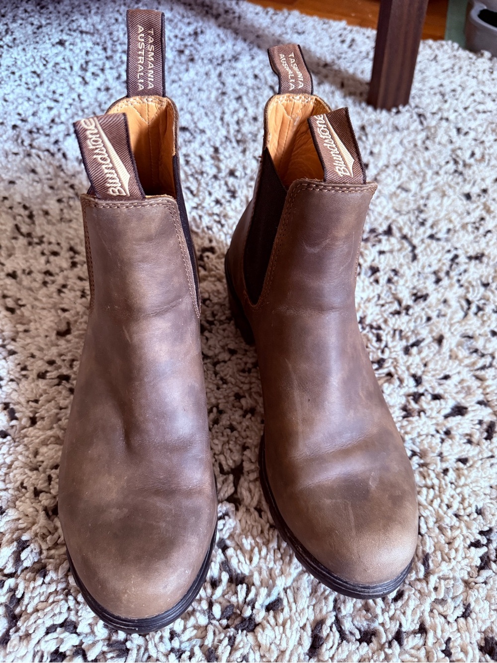 Blundstone Boots - Women's Series #1671 Heel - Rustic Brown